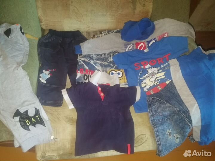 Отдам бесплатно вещи для мальчика(от года до 2)