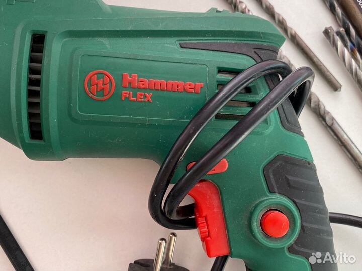 Дрель ударная hammer flex UDD620D