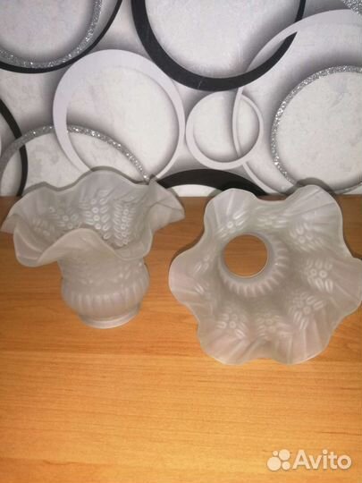 Плафоны для люстры стеклянные