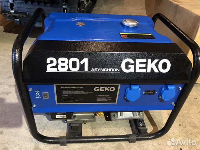 Бензиновый генератор geko 2801