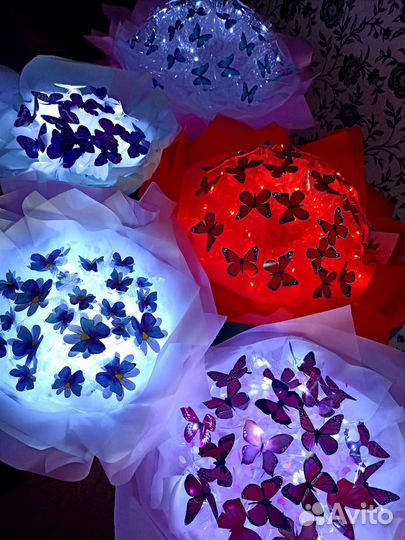 Букет из бабочек любых расцветок