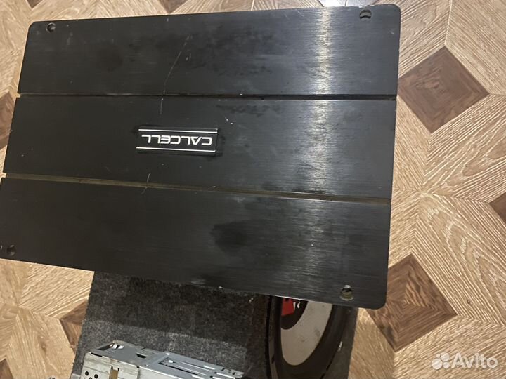 Саб буфер и усилитель магнитофон