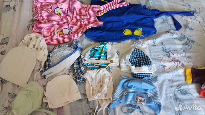 3 пакета вещей для мальчика от 0-1 года