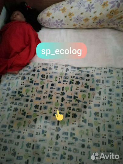 Многоразовые непромокаемые двусторонние пеленки