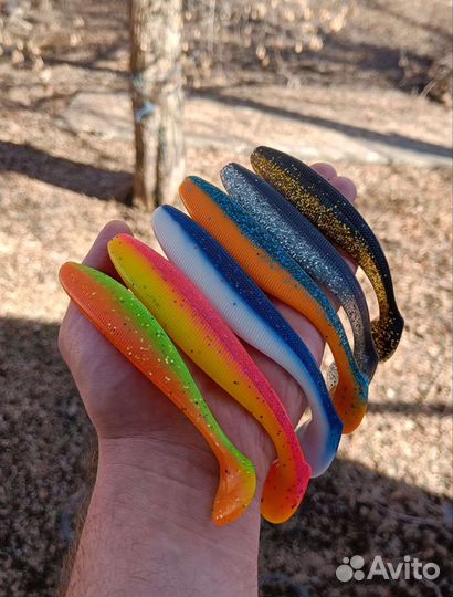 Силиконовые приманки Реплика Fox Rage Firetails