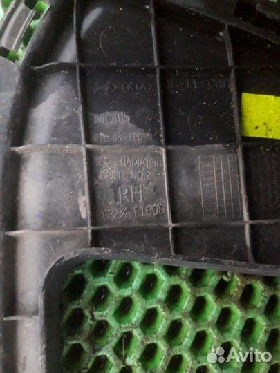 Накладка на бампер передняя правая Kia Sportage QL