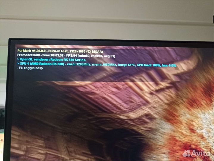 Видеокарта Radeon RX 580 8 GB nitro