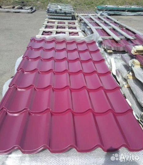 Металлочерепица. Фальцевая кровля