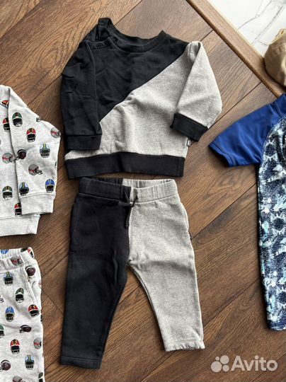 Вещи пакетом на мальчика 74 80