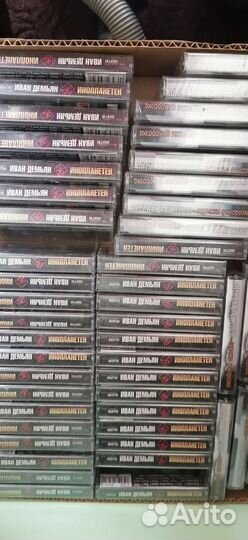 Аудиокассеты запечатанные. Цена за одну