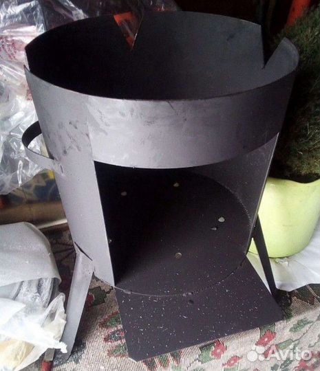 Казан от 6 литров, печь, садж, шумовка новый