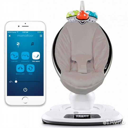 Прокат от Супермамы mamaRoo 4moms бежевый