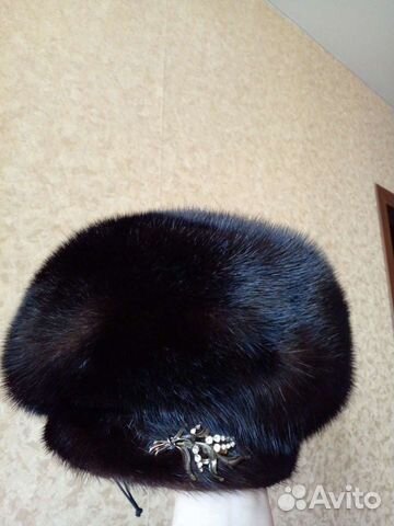 Шапка норковая женская
