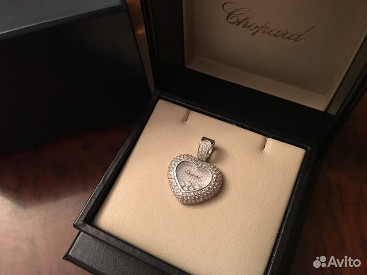 Новый золотой кулон с брил. 3.5 ct, 3/3 Chopard