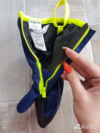 Варежки Декатлон водонепроницаемые