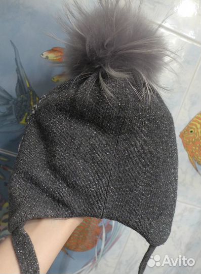 Шапочка зимняя Noble people для девочки 48-50