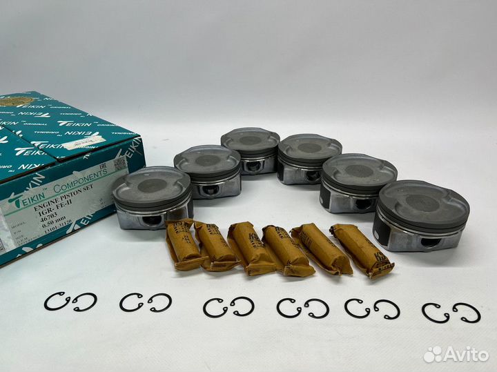 Поршни 0,50 (комплект 6шт) 1grfe 46703050