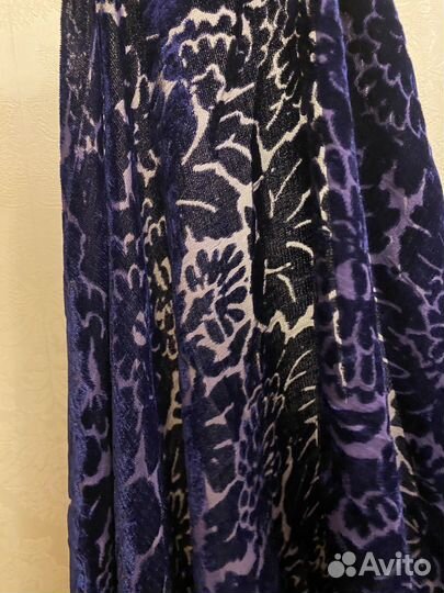 Панбархат на шифоне винтажный