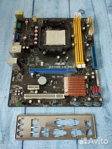 Материнская плата Asus M2N68-AM SE2 купить в Москве | Электроника | Авито