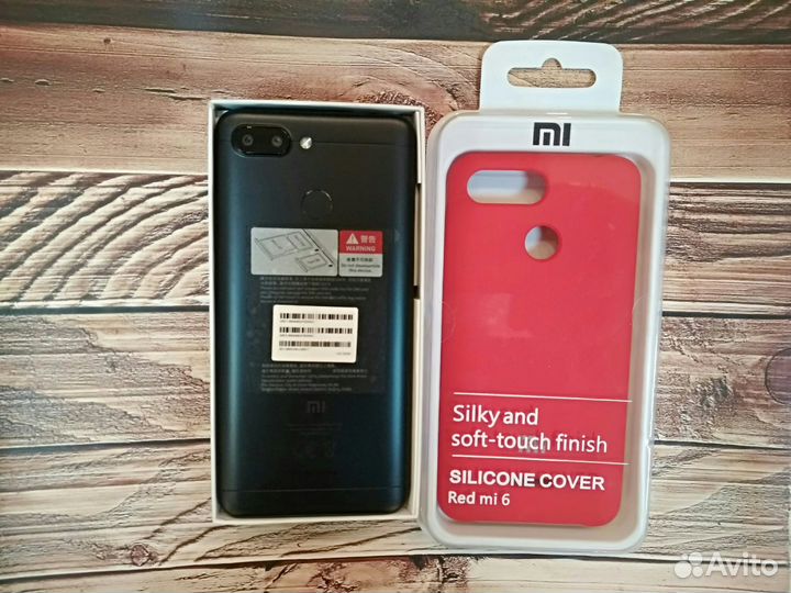 Xiaomi redmi 6 черный 3/32gb