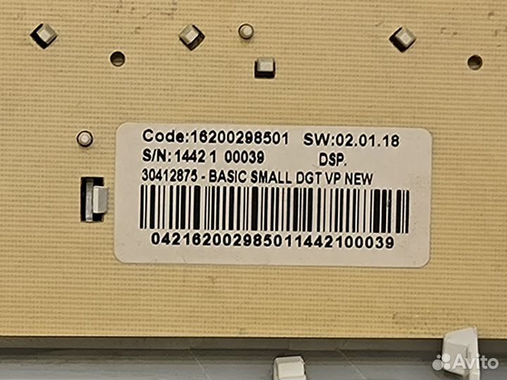 Панель управления для стиральной машины Indesit