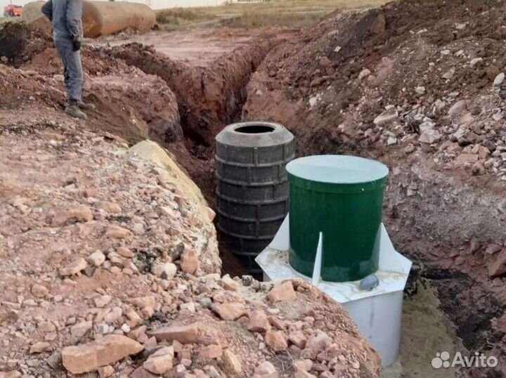 Септик для дома и дачи. Установка под ключ