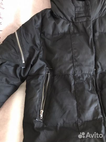 Пуховик мужской длинный