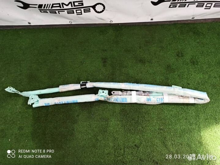 Шторка безопасности SRS правая Mercedes-Benz