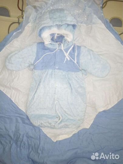 Конверт на выписку для мальчика