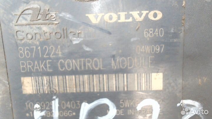 Блок абс, насос Volvo V70, 2001