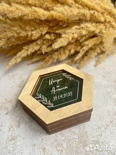 Коробка для колец / Свадебный декор
