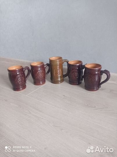 Пивные кружки керамика СССР цена за всё