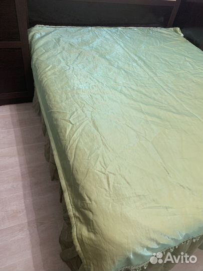 Комплект покрывало и шторы