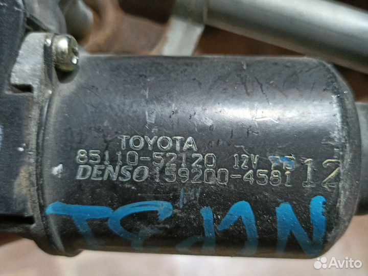 Трапеция дворников toyota BB