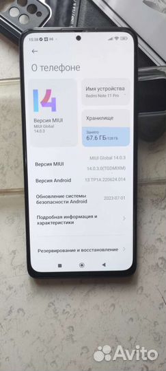 Xiaomi redmi note 11 pro 8 128gb