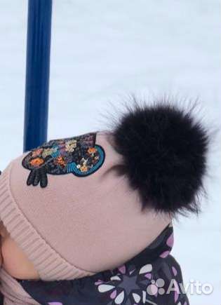 Шапка зимняя для девочки