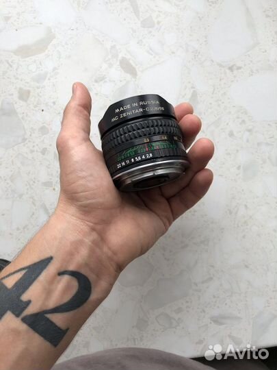 Объектив Zenitar 16mm 2.8 EF (байонет Canon)
