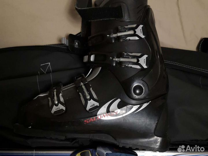 Горные лыжи,ботинки,палки