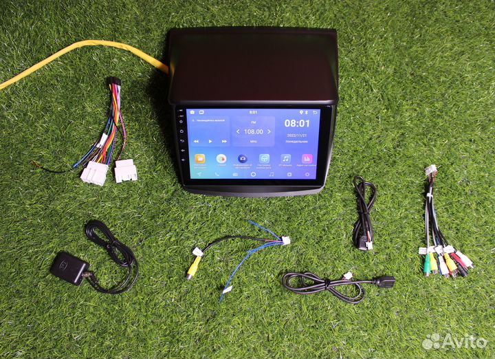 Магнитола Pajero Sport 2 2008-2016 Android 11 2/32