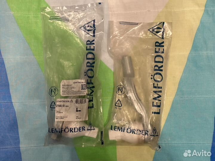 Наконечник рулевой тяги mb vito lemforder 27665 02