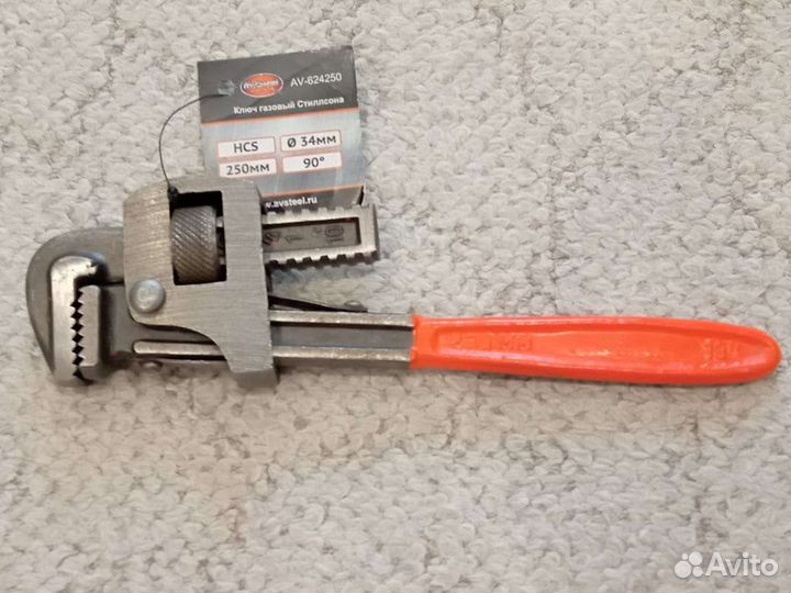 Ключ трубный рычажный газовый.Новый