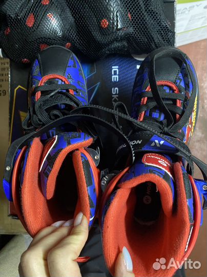 Ледовые коньки детские раздвижные