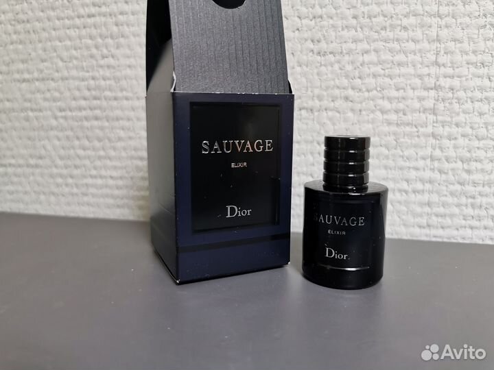 Мужские духи Dior sauvage elixir 7,5 ml