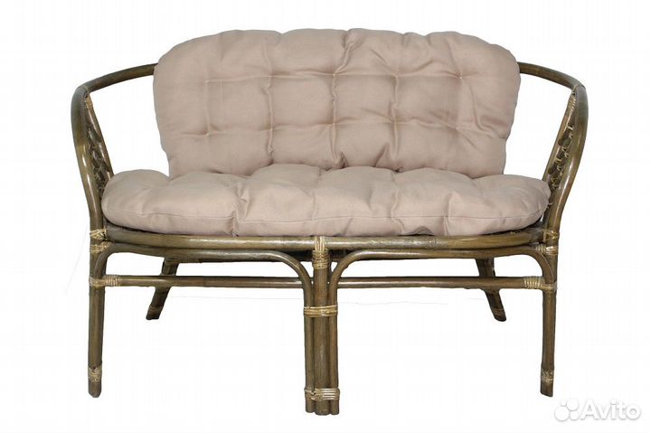 Диван двухместный Ротанг