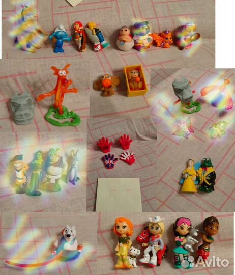 Игрушки из киндера, ландрина, животные