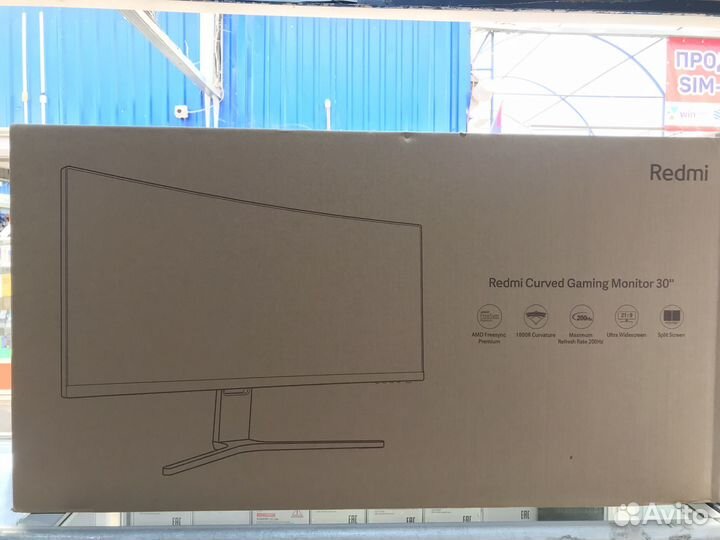 Монитор Xiaomi redmi curved Gaming 30 200гц
