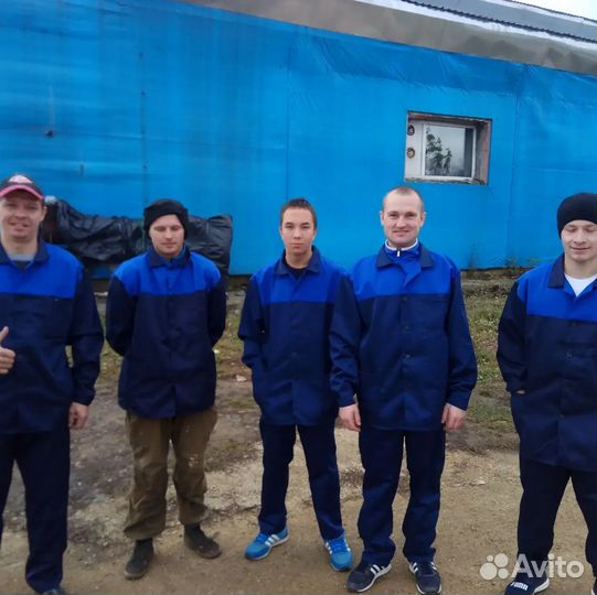 Разнорабочие на склад и производство