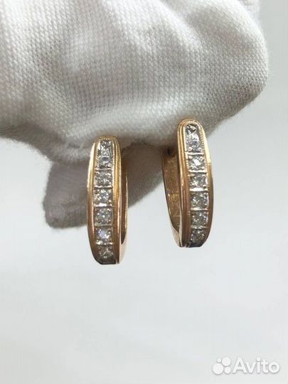 Серьги Золото