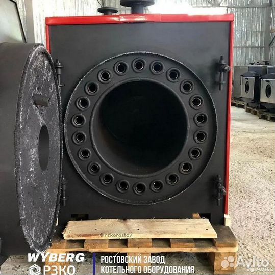 Котел на отработке серия V