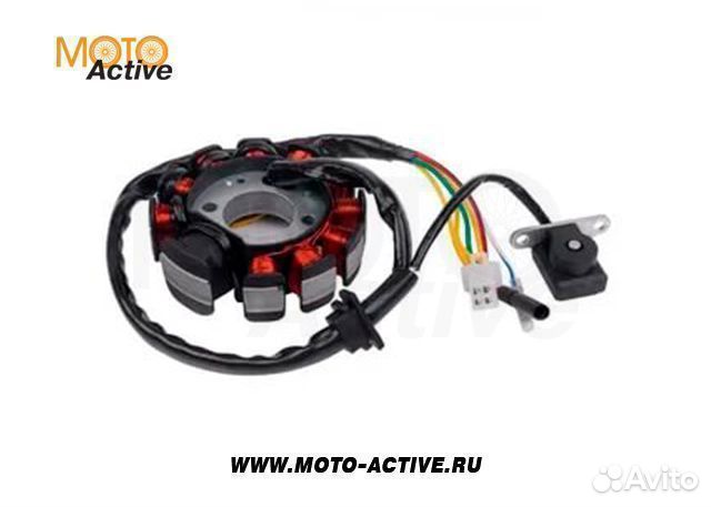 Статор генератора 157QMJ 150cc 5+1 катушка